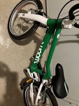 Dětské kolo woom 2 14" hezky stav - 6