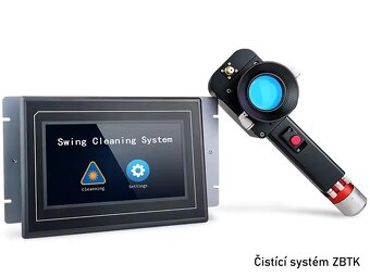 Čistící kontinuální laser CW 2000W, optický kabel 15m - 6
