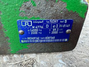 Konzola John Deere - 6