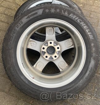 Alu disky Rial, 5x112, R16, šedé, zimní - 6