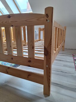 Dětská postel 180x80 masiv - 6