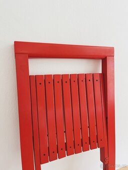 Vintage skládací židle Aldo Jacober - 6