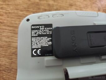 Autoreverzní Walkman SONY WM-EX404 + stojánek Aiwa ,čti popi - 6