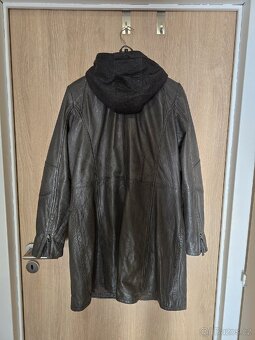 Dámský kožený kabát vel. XL - 6