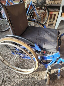 Invalidní mechanický stavěcí vozik - 6