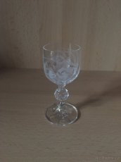 Broušené sklenice - 2 sady - 6