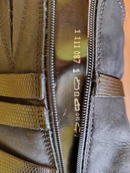 Kožené kotníkové boty CCC - 6