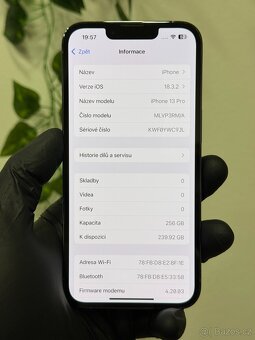 iPhone 13 Pro 256GB - 100% baterie - 6