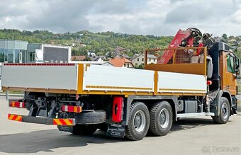 Mercedes-Benz Actros 3336 - 6x4 - Valník + HR-FASSI F290A.22 - 6