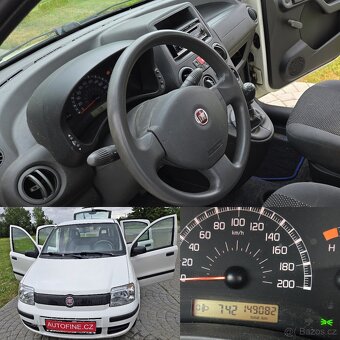 FIAT PANDA 1,1 i BENZÍN NAJETO 140tis.km KLIMATIZACE - 6