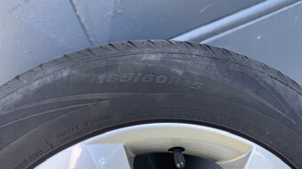 Prodám originál ALU Škoda 185/60/15 5x100 Nexen - 6