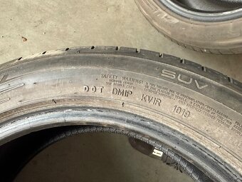 prodám letní pneumatiky 235/50/18 Dunlop dva kusy - 6