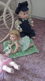 Sběratelské panenky z porcelánu i zn.Oncrown a Zasan - 6