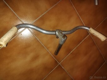 Al řídítka na kolo Favorit apod. - berany, vlaštovky, rovná - 6