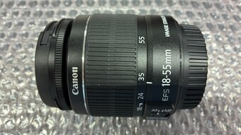 Canon EOS2000D + EF-S 18-55 mm f/3,5-5,6 + EF 75-300mm f/4-5 - 6