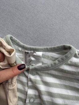 Overaly, rompery, pulovr. Velikost 56-62. - 6