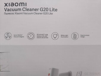 Tyčový vysavač Xiaomi Vacuum Cleaner G20 Lite EU bílý - 6