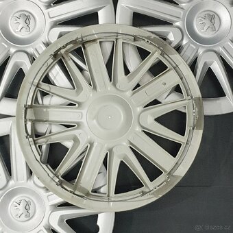 Zánovní poklice Peugeot 15" ORIGINÁLNÍ č. B1 - 6