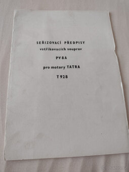 SEŘIZOVACÍ PŘEDPISY VSTŘIKOVACÍCH SOUPRAV - 6