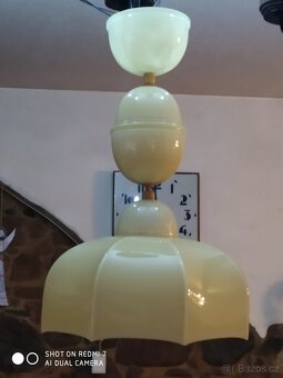 Stará starožitná celoskleněná Art Deco stahovačka stahovací - 6