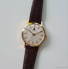 Pánské zlaté náramkové hodinky Zenith 18K - 6