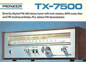 PIONEER TX-7500-AM/FM Stereo Tuner (1975-77) - 6