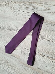 Pánská kravata fialová - 6