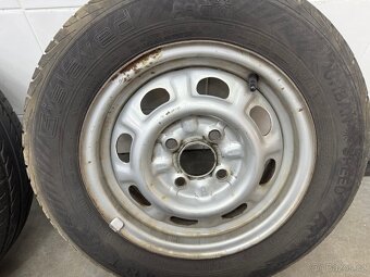 Plechové disky kola letní 13" Škoda 4x100 R13 Felicia - 6