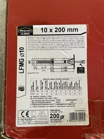 Prodám talířové hmoždinky na fasádu 10 x 200 - 6