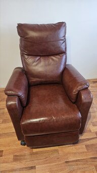 Kožené kresla 2x - 6