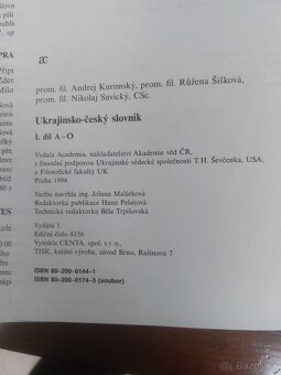 Česko - ukrajinský slovník - 6