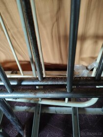 Retro kovová dětská postýlka - 6