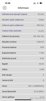 SENCOR SCOOTER ONE 2020 elektrická koloběžka - 6