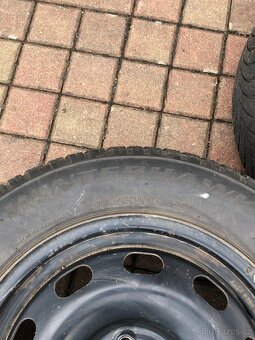 Plechové disky s pneu. 195/65R15 - 6