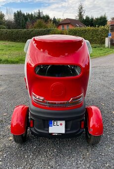 Elektrická tříkolka Elblesk bez řidičáku verze 25 km/h - 6