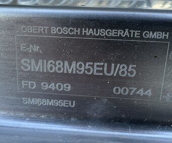 Myčka BOSCH 60cm - 6