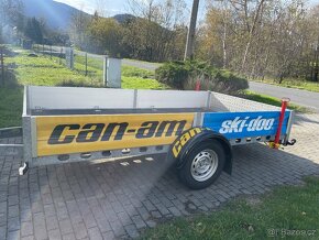 Brzděné přípojné vozidlo s náprav.uprostřed - 6