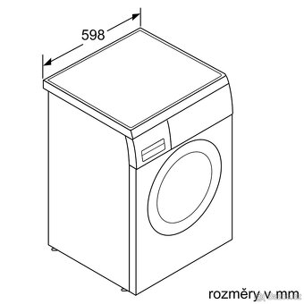 Pračka Bosch WUU28T61BY NOVÁ, ZÁRUKA 2roky - 6