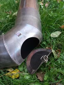 Nerez.kouřovod pr. 150/130mm do místnosti - 6