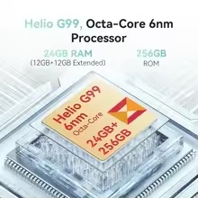 CUBOT Hafury Meet 12+12/256GB - nové prodloužená záruka - 6