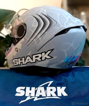 Přilba Shark Spartan Carbon / Replica Lorenzo..  NOVÁ - 6