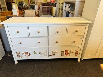 Komoda 8 Šuplíková Ikea Hemnes - 6