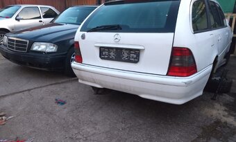 Mercedes benz S202 250TD kombi - zbytek auta z přestavby - 6