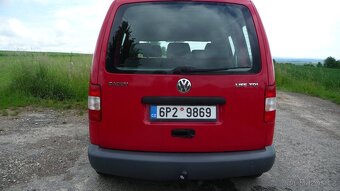 WV Caddy 1,9 TDi, LIFE kombi, 77 kW, 2010, závěs. - 6