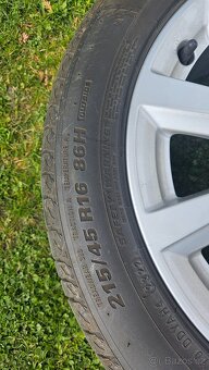Alu kola 5x100 r16 originál Audi - 6