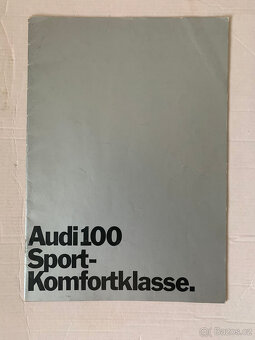 Staré prospekty Audi 80, 100 z let 1969-1978 - 6