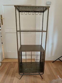 Mosazná vinotéka na 16 lahví - 6