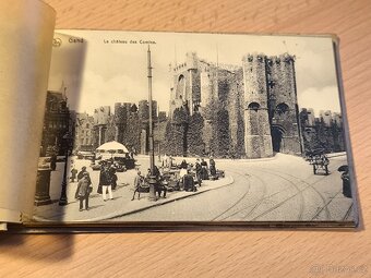 2 soubory se starými pohlednicemi Gentu - Belgie. - 6