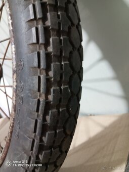 Jawa 250, 350 pérak zadní kolo včetně pláště - 6