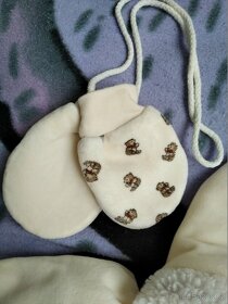 zimní sada/set pro miminko (vel. 68/74) - 6